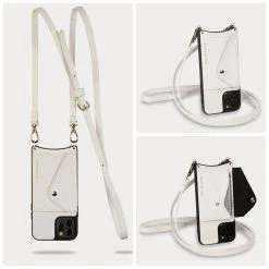 Bandolier Plain Leather IPhone 8 IPhone 8 Plus IPhone X IPhone XS For Women A. Ivory/gold X Iphone13 -Bandolier Online Shop org 857