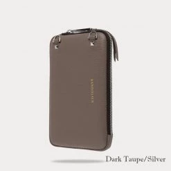 Bandolier Plain Leather Logo Smart Phone Cases For Women Creme/gold X One Size -Bandolier Online Shop org 8597