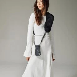 Bandolier 2020-21FW Chain Plain IPhone 8 Plus IPhone X IPhone XS IPhone XS Max For Women Black/pewter X Iphone 11 Pro Max -Bandolier Online Shop org 8626