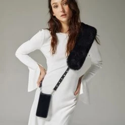 Bandolier 2020-21FW Chain Plain IPhone 8 Plus IPhone X IPhone XS IPhone XS Max For Women Black/pewter X Iphone 11 Pro Max -Bandolier Online Shop org 8628