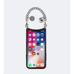 Bandolier Chain Plain Smart Phone Cases For Women Gold X One Size -Bandolier Online Shop org 8656