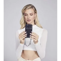 Bandolier Chain Plain Smart Phone Cases For Women Gold X One Size -Bandolier Online Shop org 8659