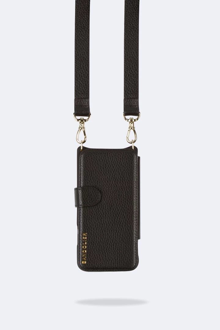 Bandolier 2020 Cruise Unisex Street Style Plain Leather IPhone 8 IPhone 8 Plus For Women Black/gold X Iphonexs/x 2 Bandolier 2020 Cruise Unisex Street Style Plain Leather IPhone 8 IPhone 8 Plus For Women Black/gold X Iphonexs/x - Image 2