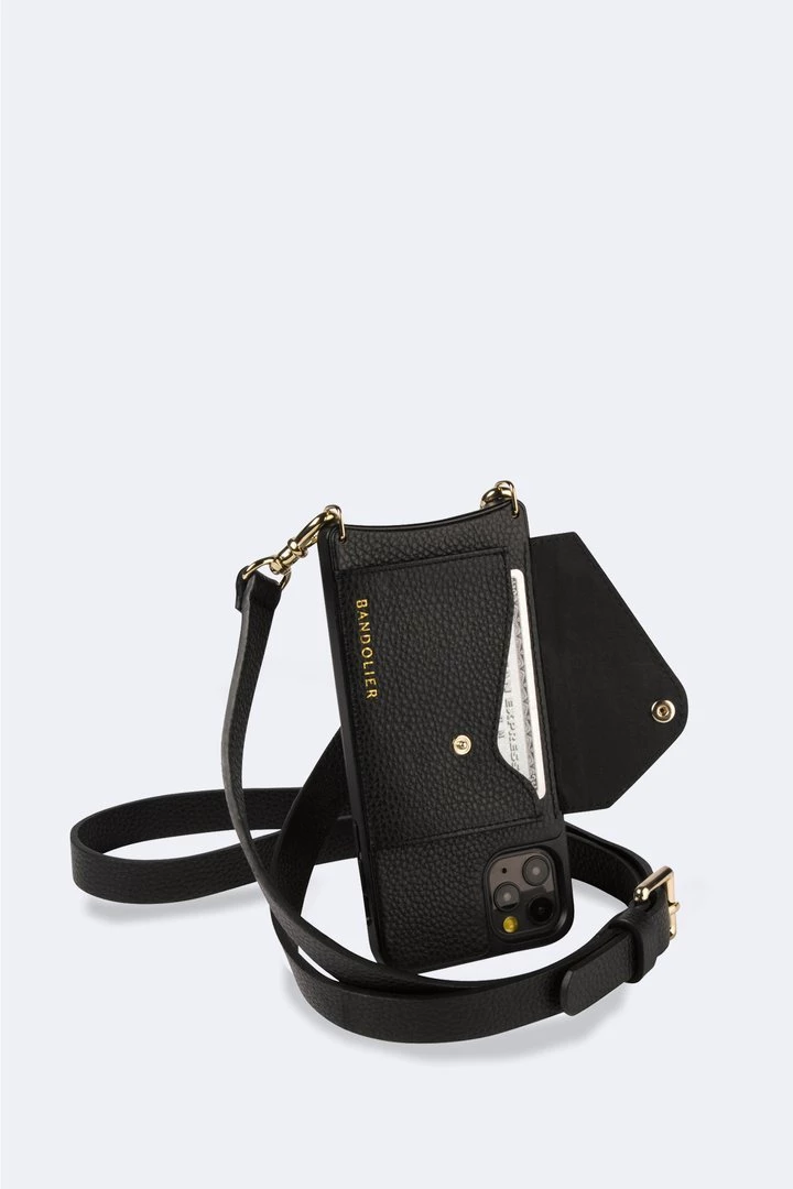 Bandolier 2020 Cruise Unisex Street Style Plain Leather IPhone 8 IPhone 8 Plus For Women Black/gold X Iphonexs/x 6 Bandolier 2020 Cruise Unisex Street Style Plain Leather IPhone 8 IPhone 8 Plus For Women Black/gold X Iphonexs/x - Image 6