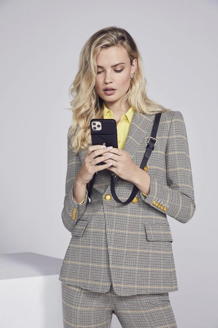 Bandolier 2020 Cruise Unisex Street Style Plain Leather IPhone 8 IPhone 8 Plus For Women Black/gold X Iphone6/7/8plus 5 Bandolier 2020 Cruise Unisex Street Style Plain Leather IPhone 8 IPhone 8 Plus For Women Black/gold X Iphone6/7/8plus - Image 5