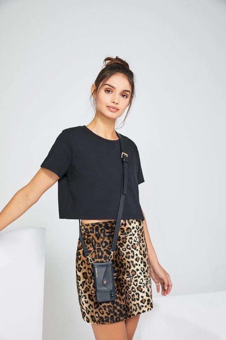 Bandolier 2020 Cruise Unisex Street Style Plain Leather IPhone 8 IPhone 8 Plus For Women Black/gold X Iphone6/7/8plus 13 Bandolier 2020 Cruise Unisex Street Style Plain Leather IPhone 8 IPhone 8 Plus For Women Black/gold X Iphone6/7/8plus - Image 13