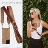 Bandolier 2020-21FW Unisex Street Style Plain Leather IPhone 8 IPhone 8 Plus For Women Tan/gold X Iphone13mini