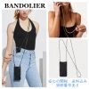 Bandolier 2020 SS Unisex Chain Smart Phone Cases For Women 132cmstrap(gold) X One Size