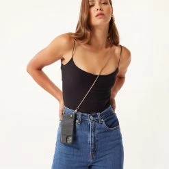 Bandolier 2020 SS Unisex Chain Smart Phone Cases For Women 132cmstrap(gold) X One Size -Bandolier Online Shop org 8750