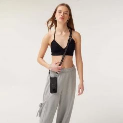 Bandolier Dots Plain Leather Co-ord IPhone X IPhone XS IPhone XS Max For Women Black/silver X Iphone 13 Pro Max -Bandolier Online Shop org 8783