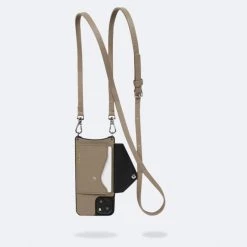 Bandolier Unisex Plain Logo Smart Phone Cases For Women Beige X One Size -Bandolier Online Shop org 8901