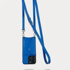 Bandolier 2022-23FW Plain Leather IPhone XS IPhone 11 Pro IPhone 11 Pro Max For Women ①palace Blue/silver X Iphone 13pro -Bandolier Online Shop org 8973