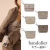 Bandolier Plain Logo Tech Accessories For Women Greige/silver X Airpod 3