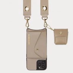 Bandolier Plain Logo Tech Accessories For Women Greige/silver X Airpod 3 -Bandolier Online Shop org 9020