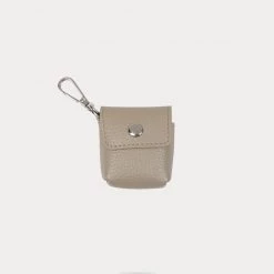 Bandolier Plain Logo Tech Accessories For Women Greige/silver X Airpod 3 -Bandolier Online Shop org 9029