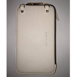 Bandolier Plain Leather Logo IPhone 13 IPhone 13 Pro IPhone 13 Pro Max For Women Ivory/gold X Iphone 13 Pro Max -Bandolier Online Shop org 905