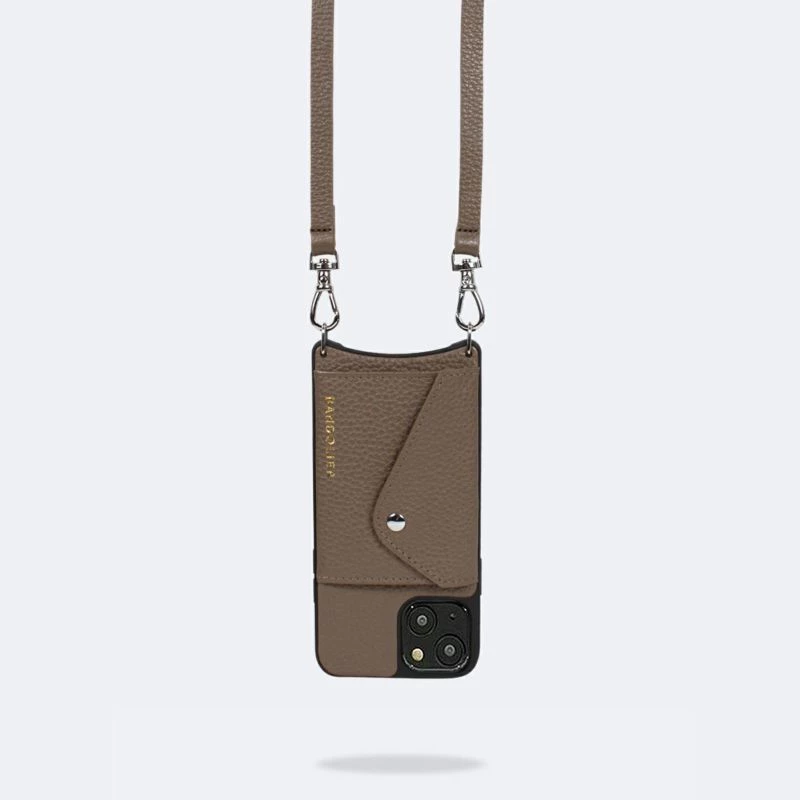 Bandolier Unisex Street Style Plain Leather Logo IPhone 13 For Women Beige (stock Check Required) X (4) Beige 8 Bandolier Unisex Street Style Plain Leather Logo IPhone 13 For Women Beige (stock Check Required) X (4) Beige - Image 8