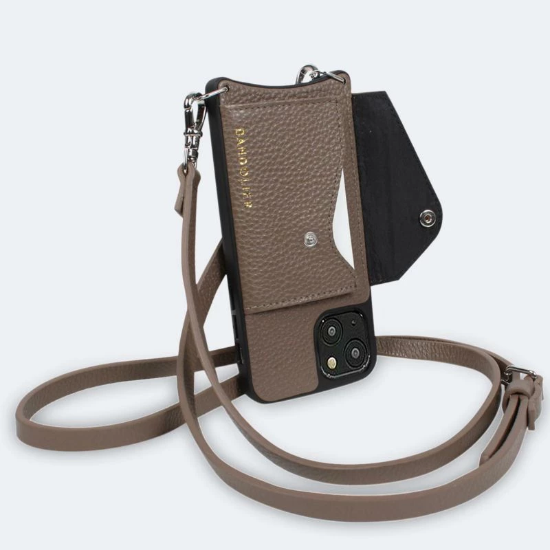 Bandolier Unisex Street Style Plain Leather Logo IPhone 13 For Women Beige (stock Check Required) X (4) Beige 9 Bandolier Unisex Street Style Plain Leather Logo IPhone 13 For Women Beige (stock Check Required) X (4) Beige - Image 9