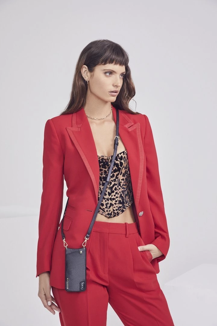 Bandolier 2020 Cruise Unisex Street Style Plain Leather IPhone 8 IPhone 8 Plus For Women Black/gold(vegan) X Iphonexs/x 4 Bandolier 2020 Cruise Unisex Street Style Plain Leather IPhone 8 IPhone 8 Plus For Women Black/gold(vegan) X Iphonexs/x - Image 4