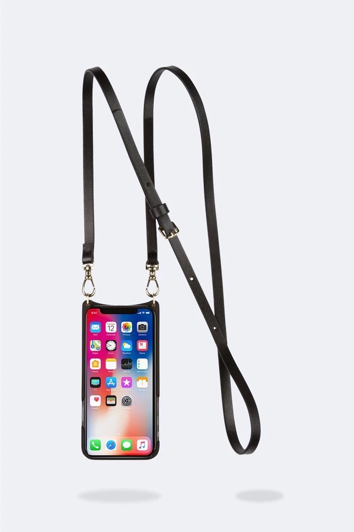 Bandolier 2020 Cruise Unisex Street Style Plain Leather IPhone 8 IPhone 8 Plus For Women Black/gold(vegan) X Iphonexs/x 11 Bandolier 2020 Cruise Unisex Street Style Plain Leather IPhone 8 IPhone 8 Plus For Women Black/gold(vegan) X Iphonexs/x - Image 11