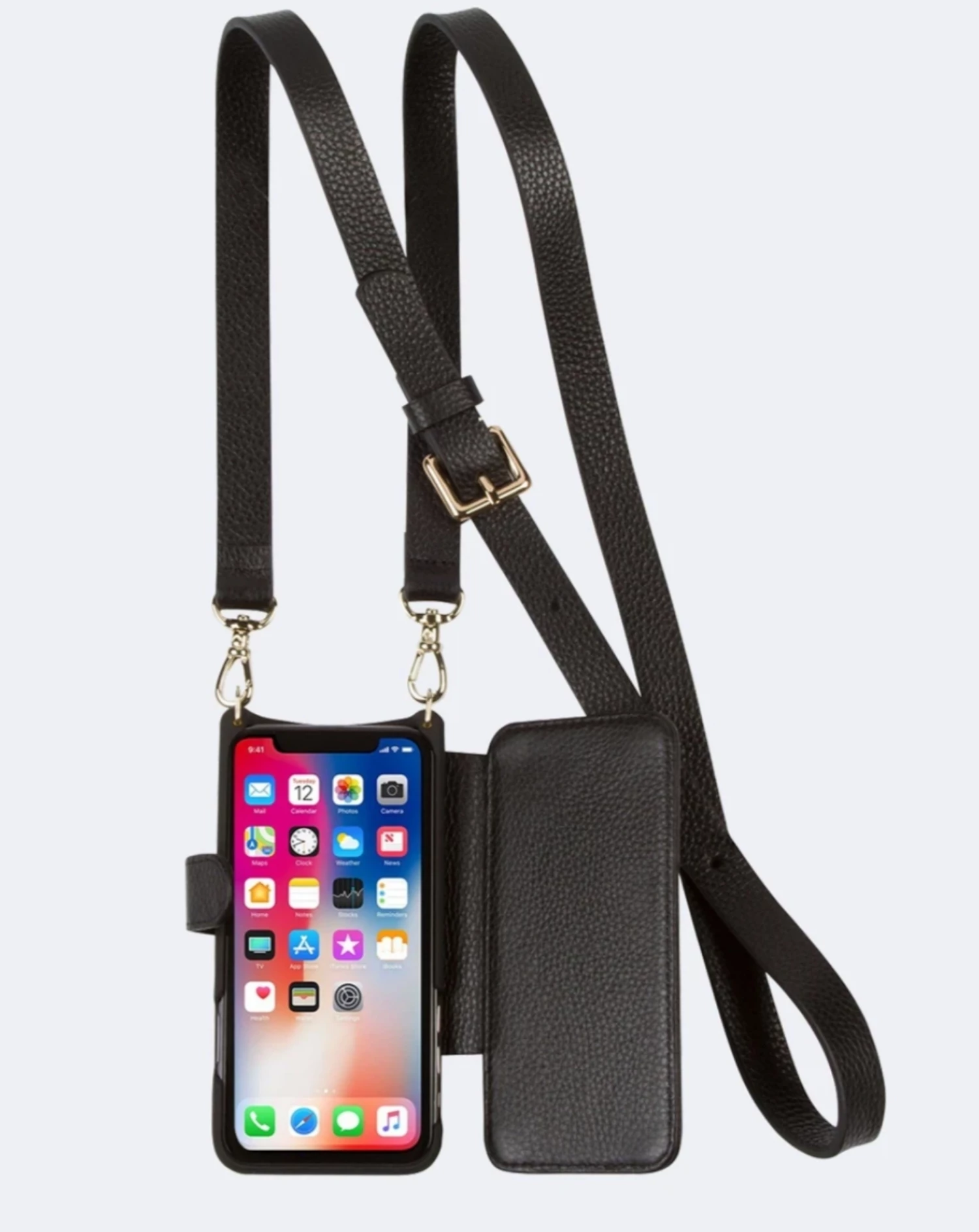 Bandolier 2020 Cruise Unisex Plain Leather IPhone 8 IPhone 8 Plus IPhone X For Women Black/pewter X Iphone Xsmax 6 Bandolier 2020 Cruise Unisex Plain Leather IPhone 8 IPhone 8 Plus IPhone X For Women Black/pewter X Iphone Xsmax - Image 6