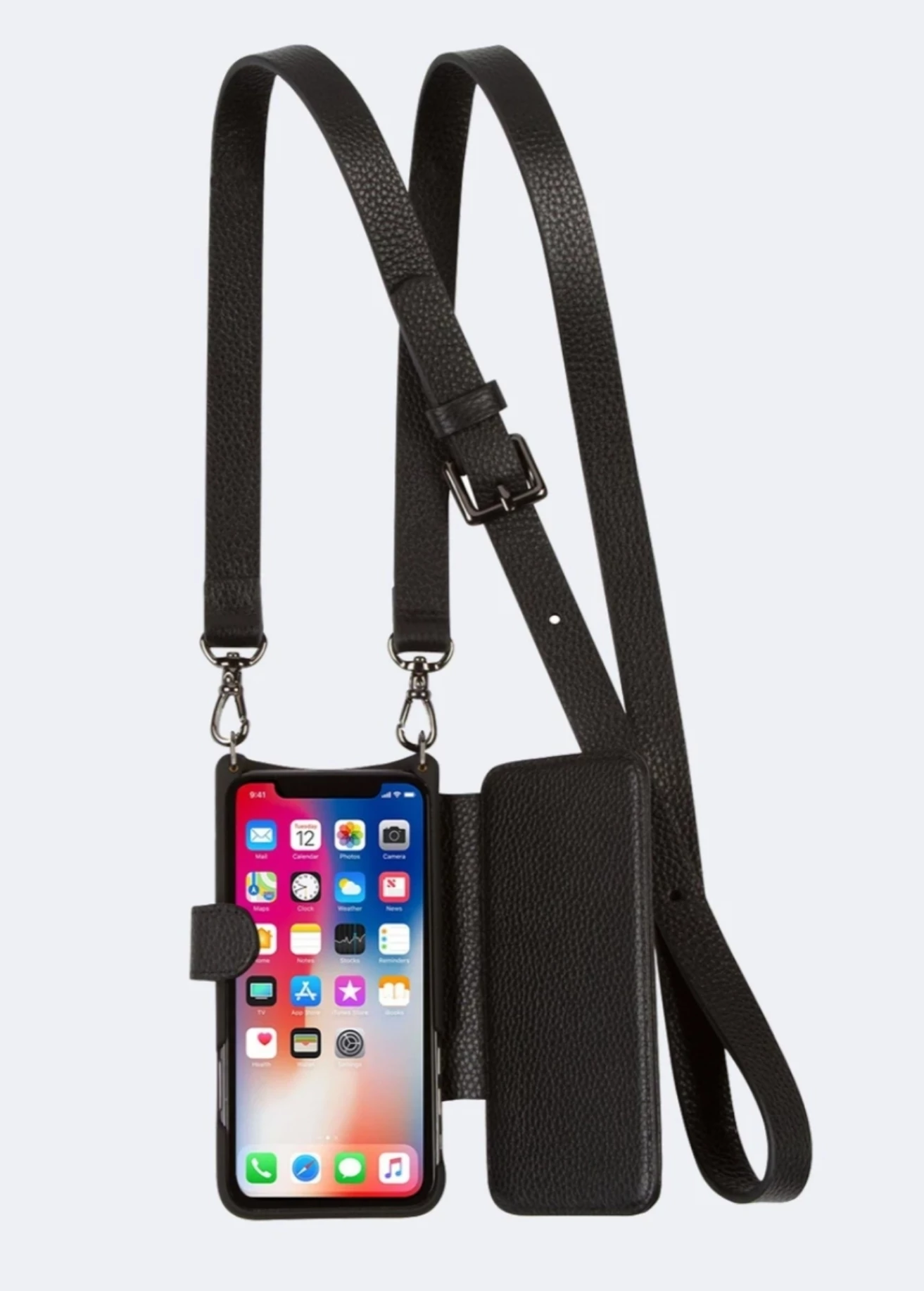 Bandolier 2020 Cruise Unisex Plain Leather IPhone 8 IPhone 8 Plus IPhone X For Women Black/pewter X Iphone Xsmax 11 Bandolier 2020 Cruise Unisex Plain Leather IPhone 8 IPhone 8 Plus IPhone X For Women Black/pewter X Iphone Xsmax - Image 11