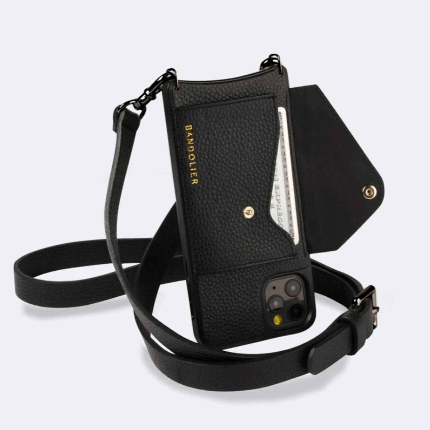 Bandolier 2020 Cruise Unisex Plain Leather IPhone 8 IPhone 8 Plus IPhone X For Women Black/pewter X Iphone Xsmax 13 Bandolier 2020 Cruise Unisex Plain Leather IPhone 8 IPhone 8 Plus IPhone X For Women Black/pewter X Iphone Xsmax - Image 13