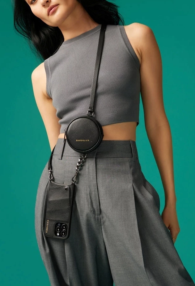 Bandolier Unisex Street Style Plain Leather Co-ord Logo IPhone 13 For Women Black X Iphone13 11 Bandolier Unisex Street Style Plain Leather Co-ord Logo IPhone 13 For Women Black X Iphone13 - Image 11