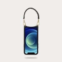 Bandolier Studded Plain Leather Smart Phone Cases For Women Ivory/gold X One Size 24 Bandolier Studded Plain Leather Smart Phone Cases For Women Ivory/gold X One Size -Bandolier Online Shop org 9280