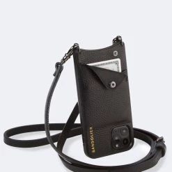 Bandolier 2020 Cruise Unisex Street Style Plain Leather IPhone 8 IPhone 8 Plus For Women Black/pewter X Iphone11pro -Bandolier Online Shop org 9300