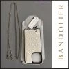 Bandolier Faux Fur Plain Logo IPhone 13 IPhone 13 Pro For Women White/silver X ③iphone 13
