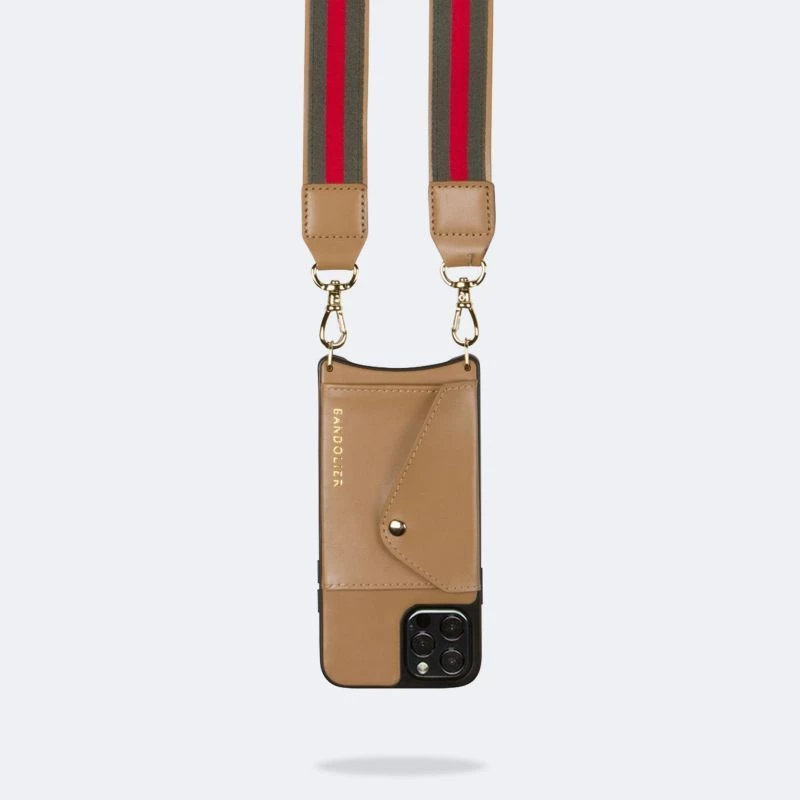 Bandolier Unisex Leather Logo IPhone 13 IPhone 13 Mini IPhone 13 Pro For Women Ivory X Iphone12 3 Bandolier Unisex Leather Logo IPhone 13 IPhone 13 Mini IPhone 13 Pro For Women Ivory X Iphone12 - Image 3
