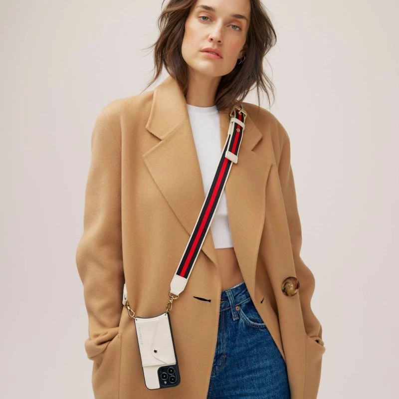 Bandolier Unisex Leather Logo IPhone 13 IPhone 13 Mini IPhone 13 Pro For Women Ivory X Iphone12 17 Bandolier Unisex Leather Logo IPhone 13 IPhone 13 Mini IPhone 13 Pro For Women Ivory X Iphone12 - Image 17