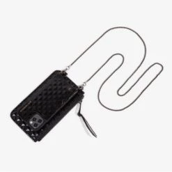Bandolier Plain IPhone 8 IPhone 8 Plus IPhone X IPhone XS For Women Black Embossed/pewter X One Size -Bandolier Online Shop org 9388