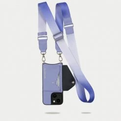 Bandolier Unisex Street Style Plain Leather Logo IPhone 13 For Women Lavender X Iphone13 -Bandolier Online Shop org 9405