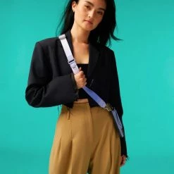 Bandolier Unisex Street Style Plain Leather Logo IPhone 13 For Women Lavender X Iphone13 -Bandolier Online Shop org 9412