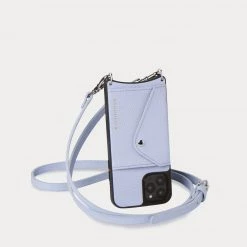 Bandolier Plain Leather IPhone XS Max Logo IPhone 13 IPhone 13 Pro For Women Periwinkle/silver X Iphone 13 Pro -Bandolier Online Shop org 9421