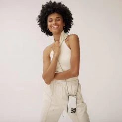 Bandolier Faux Fur Plain Logo IPhone 13 IPhone 13 Pro For Women White/silver X ③iphone 13 -Bandolier Online Shop org 944