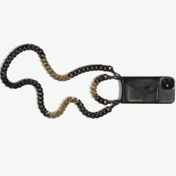 Bandolier Chain Plain Leather Co-ord IPhone 13 IPhone 13 Pro For Women Black/gold X Iphone 13 19 Bandolier Chain Plain Leather Co-ord IPhone 13 IPhone 13 Pro For Women Black/gold X Iphone 13 -Bandolier Online Shop org 9448