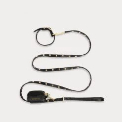 Bandolier SARAH Unisex Studded Street Style Pet Supplies Black/gold X Small -Bandolier Online Shop org 9473