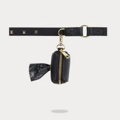 Bandolier SARAH Unisex Studded Street Style Pet Supplies Black/gold X Small -Bandolier Online Shop org 9477