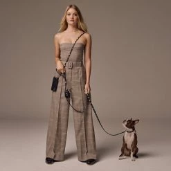 Bandolier SARAH Unisex Studded Street Style Pet Supplies Black/gold X Small -Bandolier Online Shop org 9478