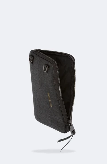 Bandolier 2020 Cruise Leather Smart Phone Cases For Women ③black/gold X One Size 11 Bandolier 2020 Cruise Leather Smart Phone Cases For Women ③black/gold X One Size - Image 11