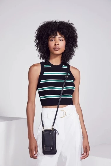 Bandolier 2020 Cruise Leather Smart Phone Cases For Women ③black/gold X One Size 14 Bandolier 2020 Cruise Leather Smart Phone Cases For Women ③black/gold X One Size - Image 14