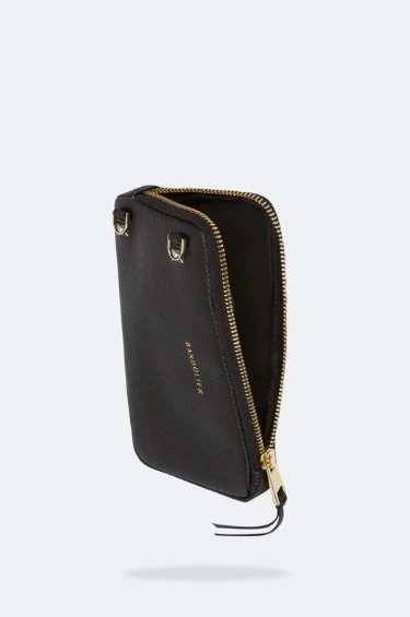 Bandolier 2020 Cruise Leather Smart Phone Cases For Women ③black/gold X One Size 15 Bandolier 2020 Cruise Leather Smart Phone Cases For Women ③black/gold X One Size - Image 15