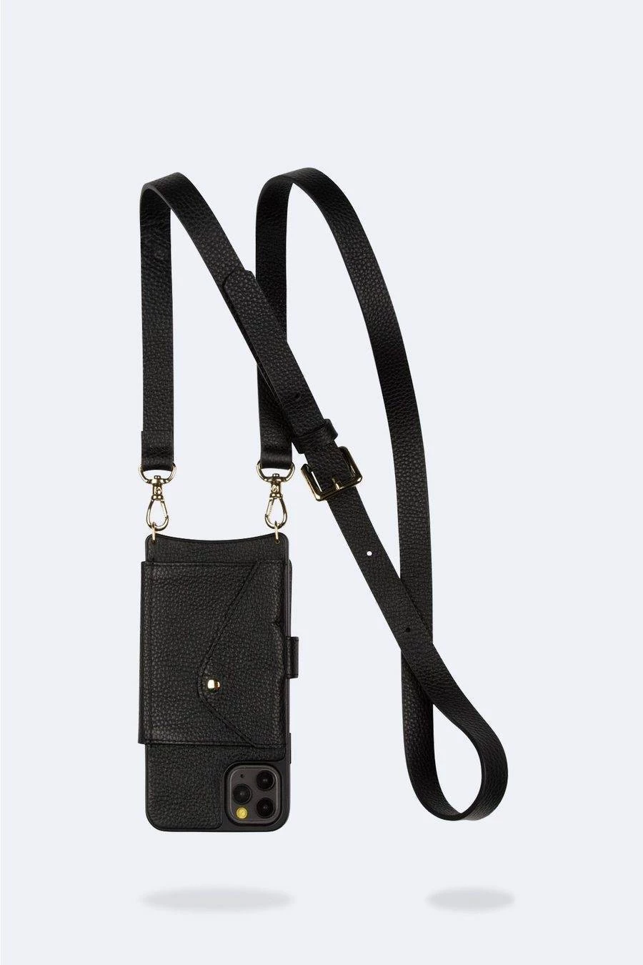 Bandolier Plain Leather IPhone 8 IPhone 8 Plus IPhone X IPhone XS For Women Black/gold X Iphone 13 12 Bandolier Plain Leather IPhone 8 IPhone 8 Plus IPhone X IPhone XS For Women Black/gold X Iphone 13 - Image 12