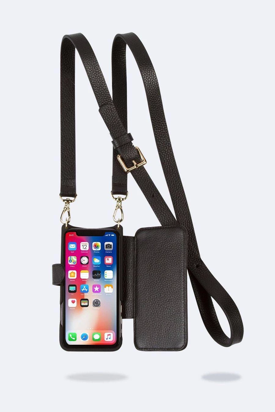Bandolier Plain Leather IPhone 8 IPhone 8 Plus IPhone X IPhone XS For Women Black/gold X Iphone 13 13 Bandolier Plain Leather IPhone 8 IPhone 8 Plus IPhone X IPhone XS For Women Black/gold X Iphone 13 - Image 13