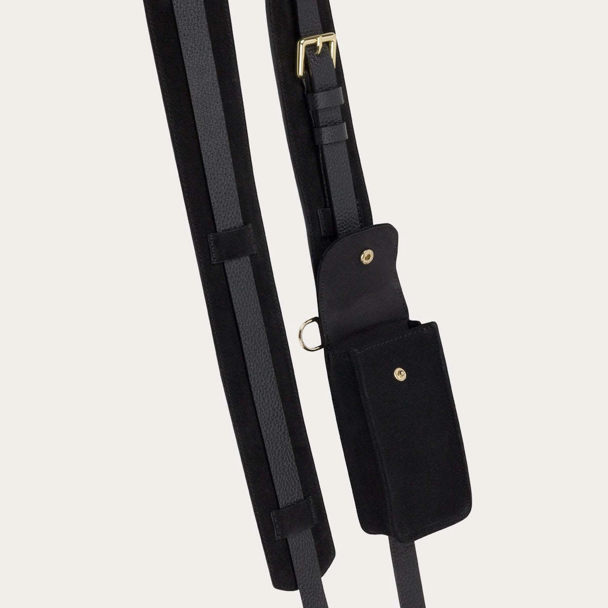 Bandolier Unisex Blended Fabrics Street Style Plain Leather Co-ord For Women Black/gold X Iphone 13 Pro 14 Bandolier Unisex Blended Fabrics Street Style Plain Leather Co-ord For Women Black/gold X Iphone 13 Pro - Image 14