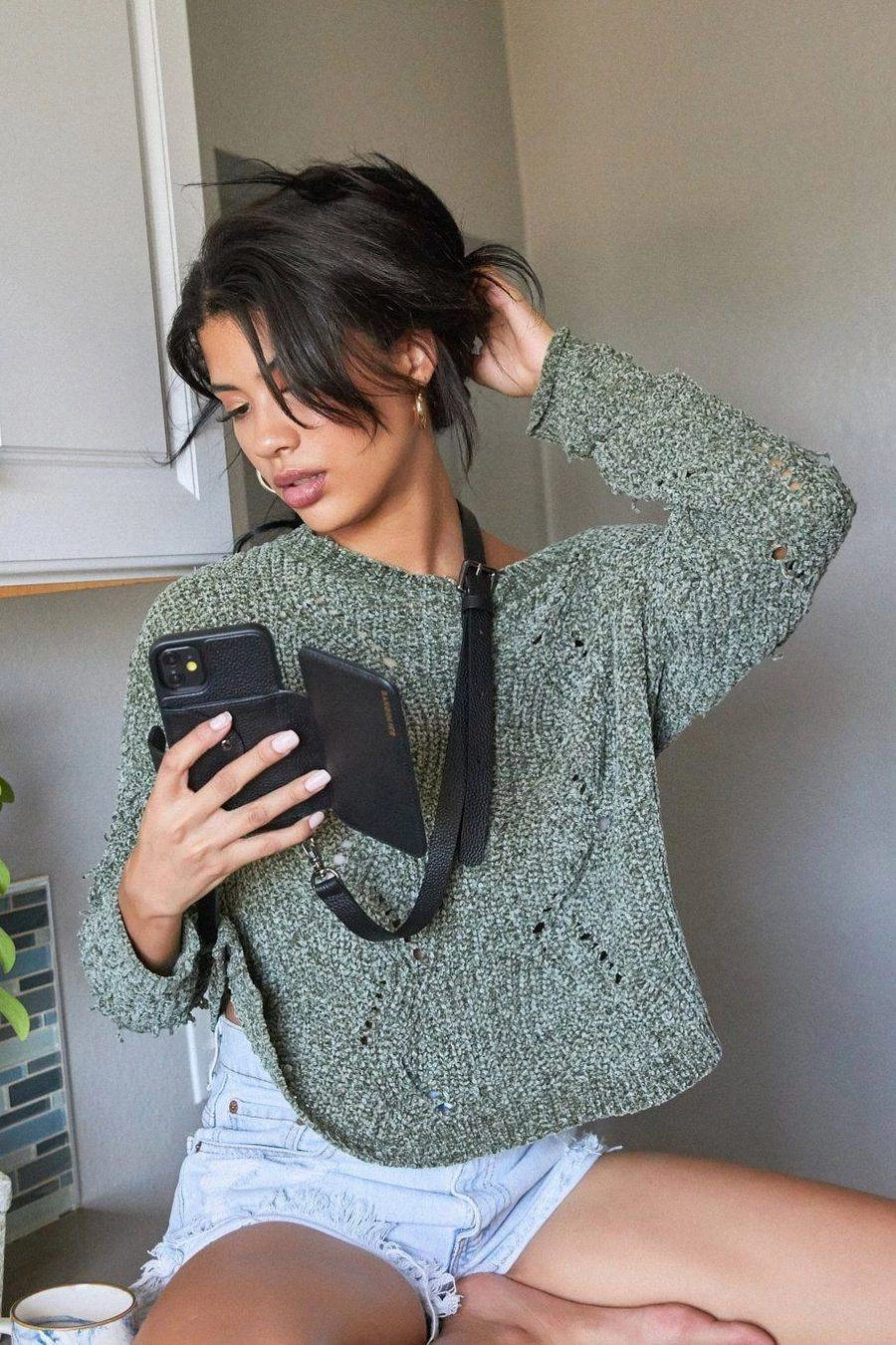 Bandolier Plain Leather IPhone 8 IPhone 8 Plus IPhone X IPhone XS For Women Black/gold X Iphone 13 17 Bandolier Plain Leather IPhone 8 IPhone 8 Plus IPhone X IPhone XS For Women Black/gold X Iphone 13 - Image 17