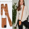 Bandolier 2021 Cruise Unisex Street Style Plain Leather IPhone 8 IPhone 8 Plus For Women Spice/gold X Iphone12mini